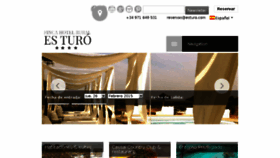 What Esturo.com website looked like in 2016 (7 years ago)