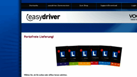 What Easydriver.ch website looked like in 2016 (7 years ago)