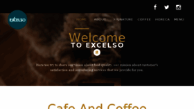 What Excelso-coffee.com website looked like in 2016 (7 years ago)