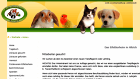 What Eifeltierheim-altrich.de website looked like in 2016 (7 years ago)