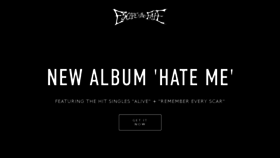 What Escapethefate.com website looked like in 2016 (7 years ago)
