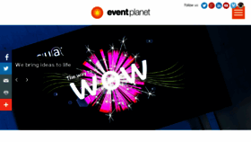 What Eventplanet.com.au website looked like in 2016 (7 years ago)