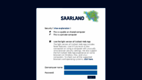 What Exproxy.saarland.de website looked like in 2016 (7 years ago)