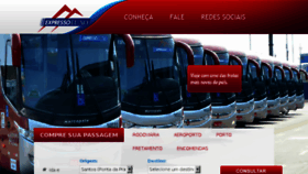 What Expressoluxo.com.br website looked like in 2016 (7 years ago)