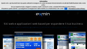 What Exmin.it website looked like in 2016 (7 years ago)