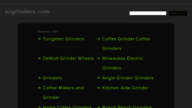 What Ezgrinders.com website looked like in 2016 (7 years ago)