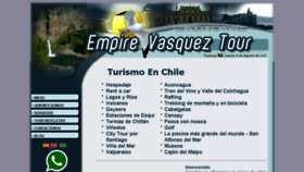 What Empirevasqueztour.cl website looked like in 2016 (7 years ago)