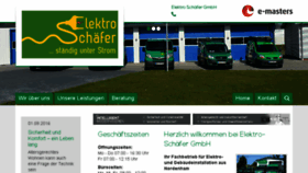 What Elektro-schaefer-nordenham.de website looked like in 2016 (9 years ago)
