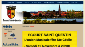 What Ecourt-saint-quentin.fr website looked like in 2016 (7 years ago)
