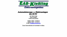 What Eab-kiessling.de website looked like in 2016 (7 years ago)