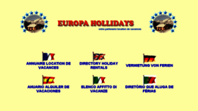 What Europa-hollidays.com website looked like in 2016 (7 years ago)