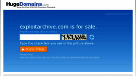 What Exploitarchive.com website looked like in 2016 (7 years ago)