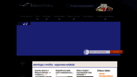 What Ezowymiar.pl website looked like in 2016 (7 years ago)