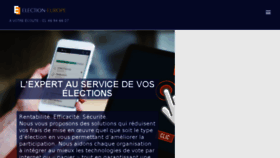 What Election-europe.com website looked like in 2016 (7 years ago)