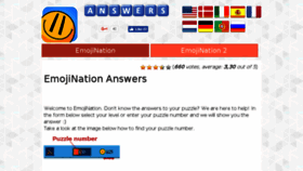 What Emojinations.net website looked like in 2016 (7 years ago)
