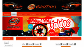 What Emotion.cr website looked like in 2016 (7 years ago)