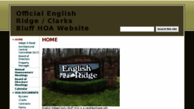 What Englishridge.org website looked like in 2016 (7 years ago)