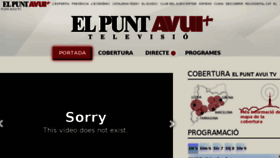 What Elpuntavui.tv website looked like in 2016 (7 years ago)