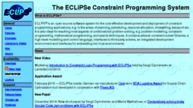 What Eclipseclp.org website looked like in 2016 (7 years ago)