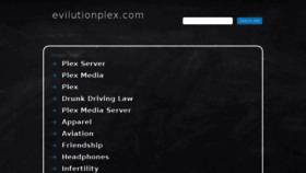 What Evilutionplex.com website looked like in 2016 (7 years ago)