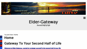What Elder-gateway.com website looked like in 2016 (7 years ago)