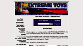 What Extremecustomtoys.com website looked like in 2016 (7 years ago)