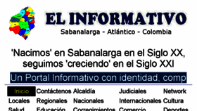 What Elinformativo.org website looked like in 2016 (7 years ago)