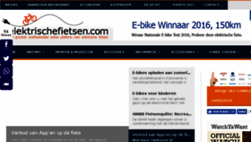 What Elektrischefietsen.com website looked like in 2016 (7 years ago)