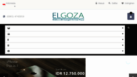 What Elgoza.com website looked like in 2016 (7 years ago)