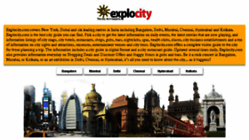 What Explocity.com website looked like in 2016 (7 years ago)