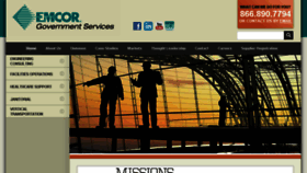 What Emcorgovservices.com website looked like in 2016 (7 years ago)