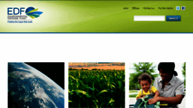 What Environmentaldefense.org website looked like in 2016 (7 years ago)