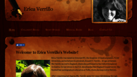 What Ericaverrillo.com website looked like in 2016 (7 years ago)