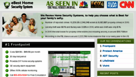 What Ebesthomesecuritysystems.com website looked like in 2016 (7 years ago)