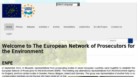 What Environmentalprosecutors.eu website looked like in 2016 (7 years ago)