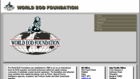 What Eod.org website looked like in 2016 (7 years ago)
