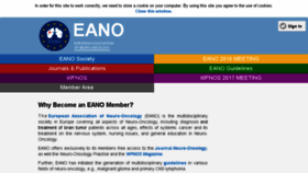 What Eano.eu website looked like in 2016 (7 years ago)
