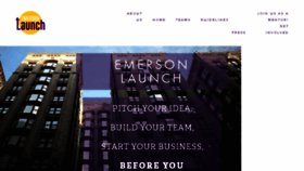 What Emersonaccelerator.com website looked like in 2016 (7 years ago)