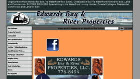 What Edwardsbayandriverproperties.com website looked like in 2016 (7 years ago)