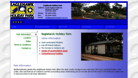 What Eaglehawkpark.com.au website looked like in 2016 (7 years ago)