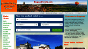 What Englishtours.com website looked like in 2016 (7 years ago)