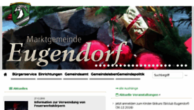 What Eugendorf.at website looked like in 2016 (7 years ago)