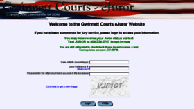 What Ejury.gwinnettcounty.com website looked like in 2016 (7 years ago)