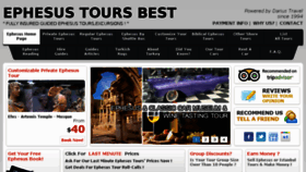 What Ephesustoursbest.com website looked like in 2017 (7 years ago)