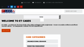 What Etcases.com website looked like in 2017 (7 years ago)