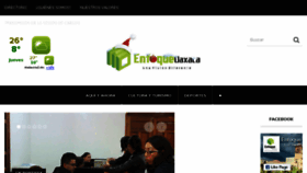 What Enfoqueoaxaca.com website looked like in 2017 (7 years ago)