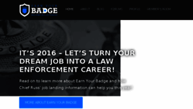 What Earnyourbadge.com website looked like in 2017 (7 years ago)