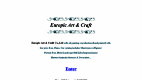 What Europicart.com website looked like in 2017 (7 years ago)