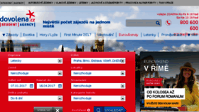 What Eurovikendy.cz website looked like in 2017 (7 years ago)
