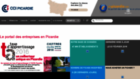 What E-picardie.net website looked like in 2017 (7 years ago)